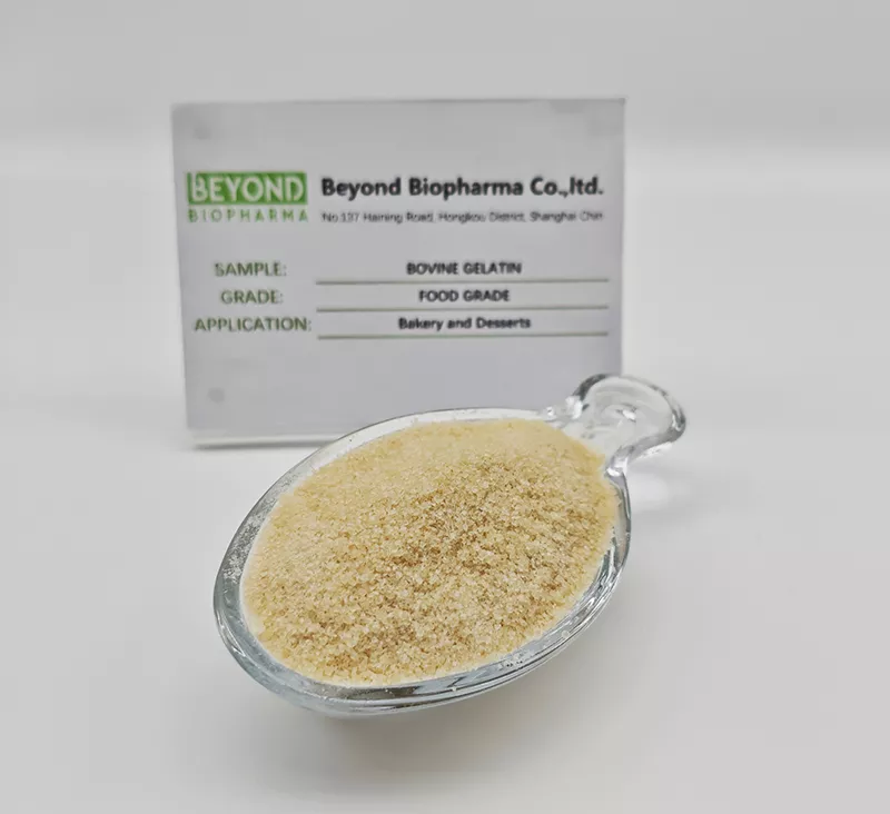 Edible Bovine Gelatin for Foods